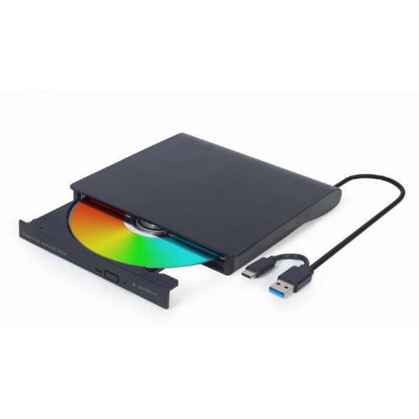 Фото - Привод оптический внешний Gembird DVD-USB-03