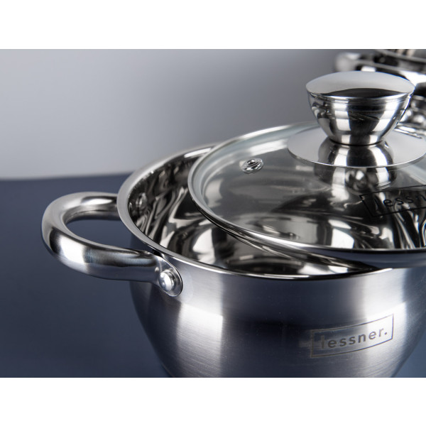 Фото - Набор посуды Lessner 55859 Apple 6 пр.