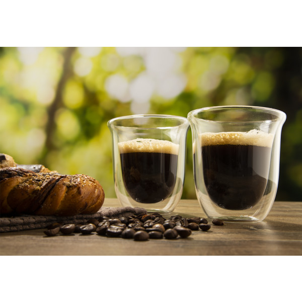 Фото - Набор стаканов с двойными стенками Delonghi КАПУЧИНО, 190 мл