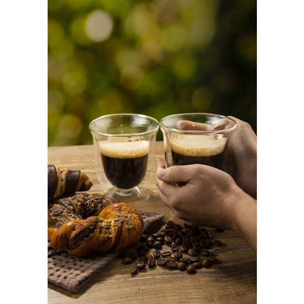 Фото - Набор стаканов с двойными стенками Delonghi КАПУЧИНО, 190 мл