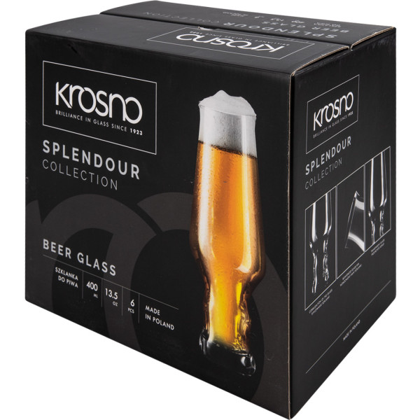 Фото - Набор бокалов Krosno SPLENDOUR 400 мл 6 шт. (788616)