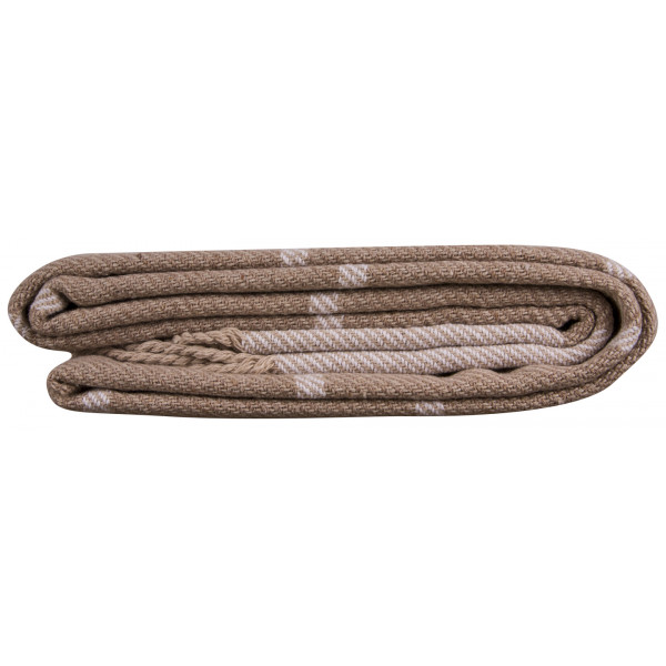 Фото - Плед полуторный Vladi Валенсия Harry бел-песок-песок 140х200