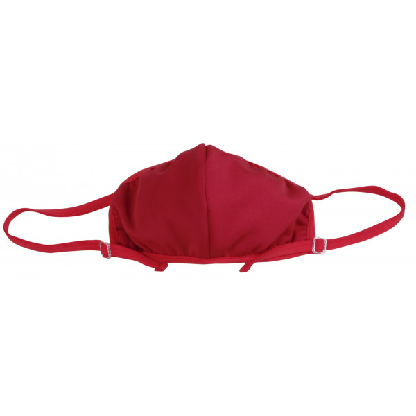 Фото - Маска многоразовая Red Point МЛ.01.Т.03.00.001.КС універсальний, текстиль, червоний, в чохлі, р. S