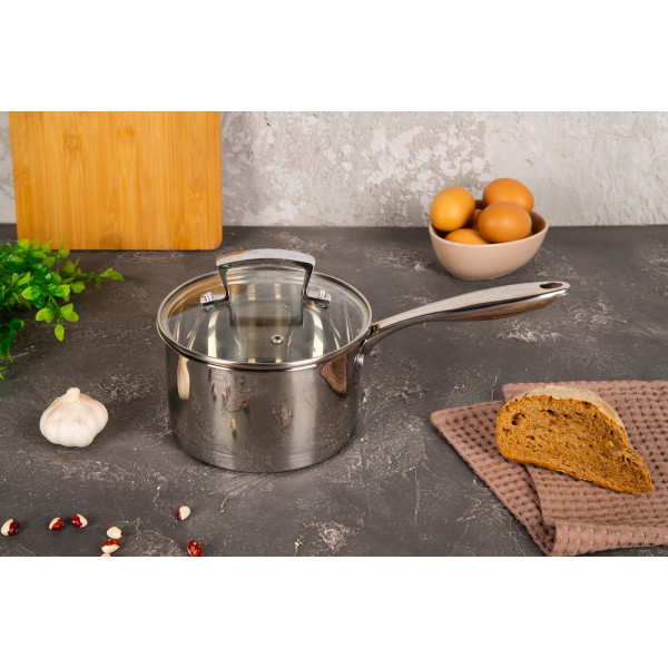 Фото - Ковш Krauzer Graphite 1.8 л 16 см (78310)