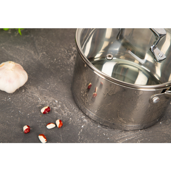 Фото - Ковш Krauzer Graphite 1.8 л 16 см (78310)