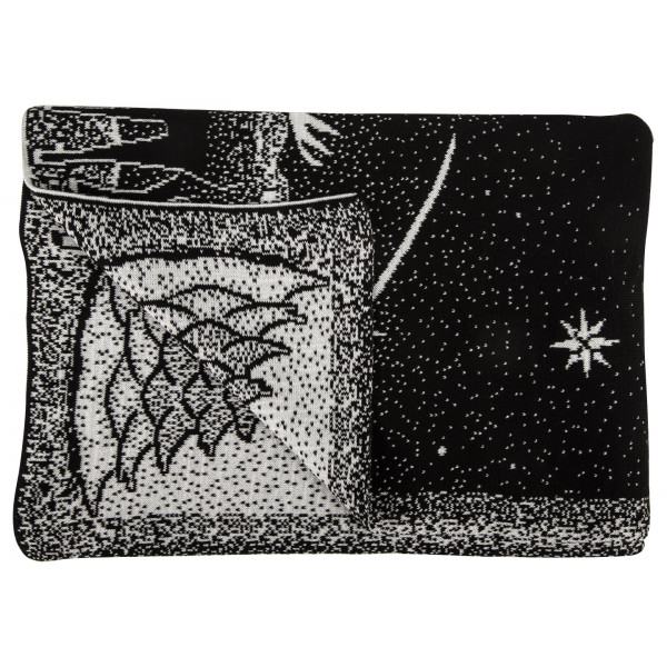 Фото - Плед полуторный Прованс "Black night" 130х170 (022881)