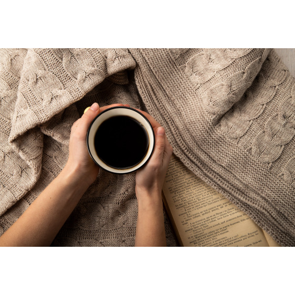 Фото - Плед полуторный Прованс "Глория" косы Латте 140х180 (014730)