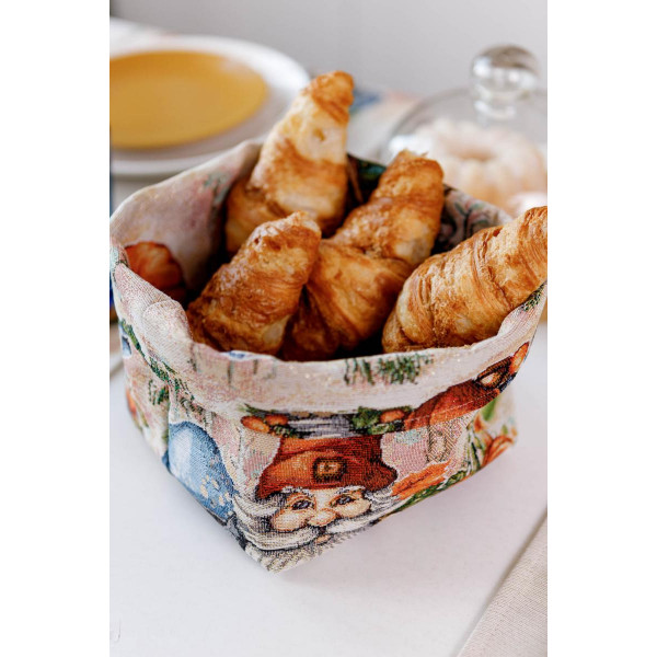 Фото - Хлебница Прованс Тыквенные гномы 16х14х15 см (036353)