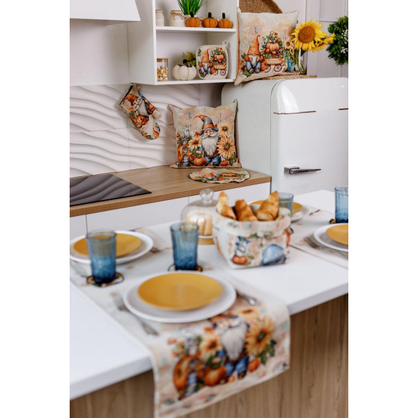 Фото - Хлебница Прованс Тыквенные гномы 16х14х15 см (036353)