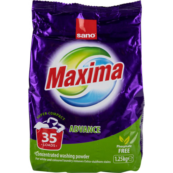 Фото - Стиральный порошок Sano Эдванс 1.25 кг (7290010935314) Фото - Стиральный порошок Sano Эдванс 1.25 кг (7290010935314)