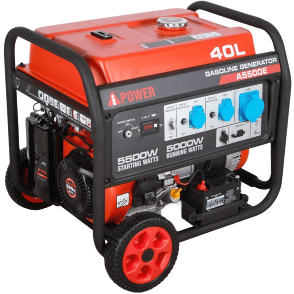 Фото - Генератор бензиновый A-iPower A5500E