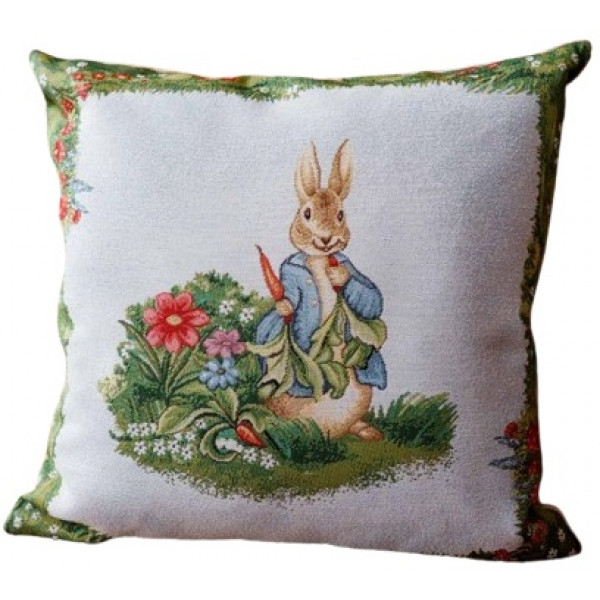 Фото - Подушка декоративная Прованс Лужайка Заяц 45х45 см (034248)