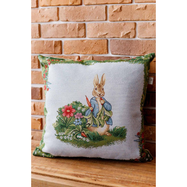 Фото - Подушка декоративная Прованс Лужайка Заяц 45х45 см (034248)