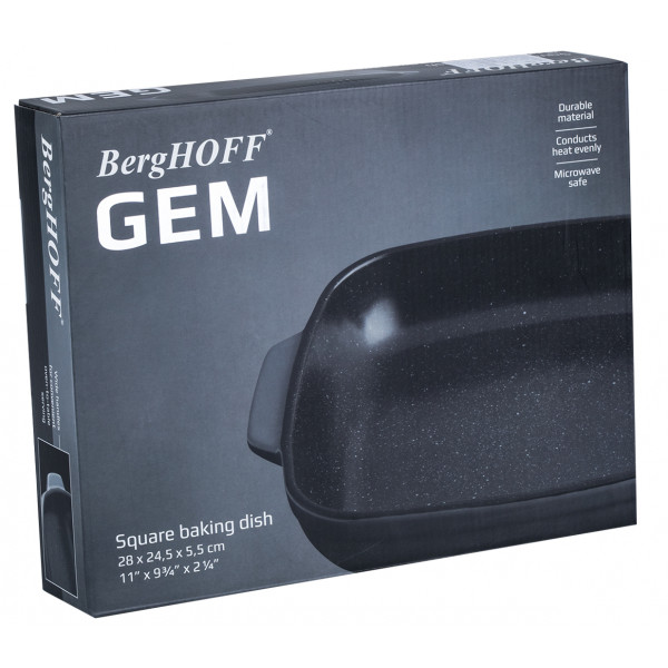 Фото - Форма для приготовления Berghoff 1697011 квадратная, 28х24,5х6 см
