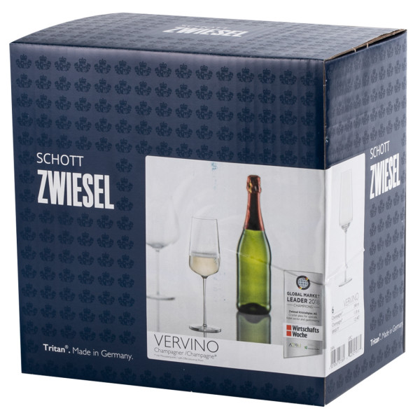 Фото - Набор бокалов Schott Zwiesel 6 шт. бокал для шампанского 0,348 л 121407