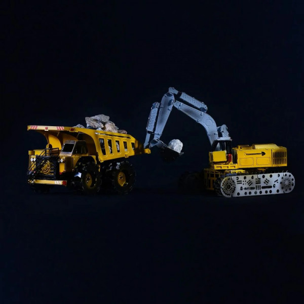 Фото - Металлический конструктор Metal Time Quarry Transporter (MT014)