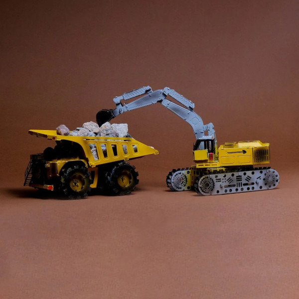 Фото - Металлический конструктор Metal Time Quarry Transporter (MT014)