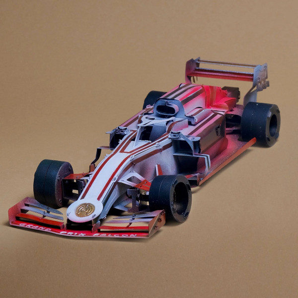 Фото - Металлический конструктор Metal Time F1 Grand Prix Falcon Формула 1 (MT035)