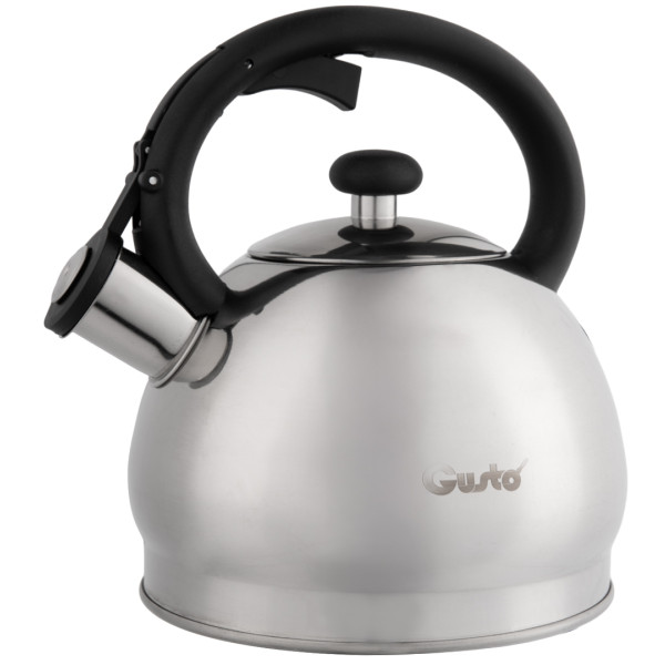Фото - Чайник металлический Gusto GT-1425-18 Гарсон со свистком 1.8 л