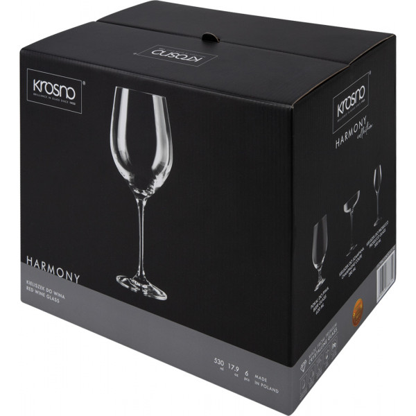 Фото - Набор бокалов Krosno HARMONY 450 мл 6 шт. (788814)