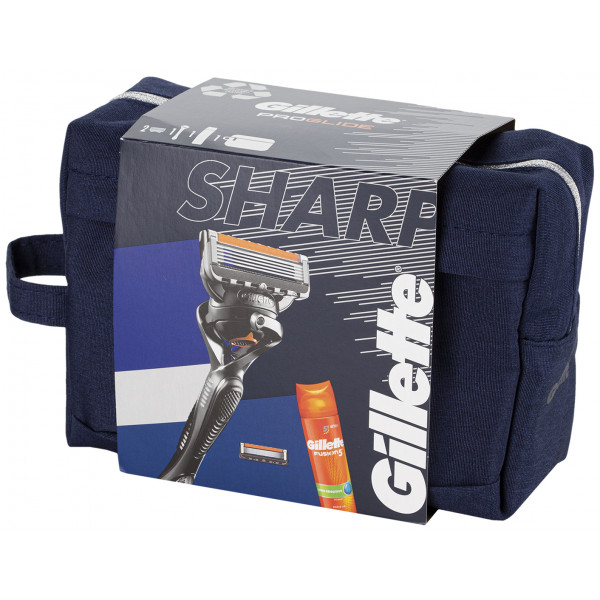Фото - Подарочный набор для ухода за телом Gillette FUSION 5 ProGlide Бритва+Сменная касета+Гель для бритья 200мл