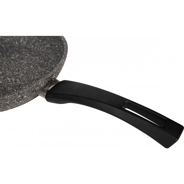 Фото - Сковорода универсальная Biol 24136Р Гранит Грей 24 см