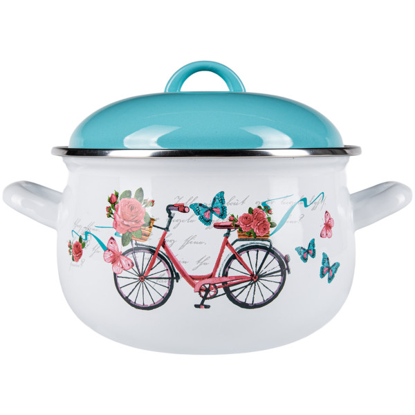 Фото - Кастрюля Gusto Велопутешествие 20 см 4,0 л (GT-T-120-VM)