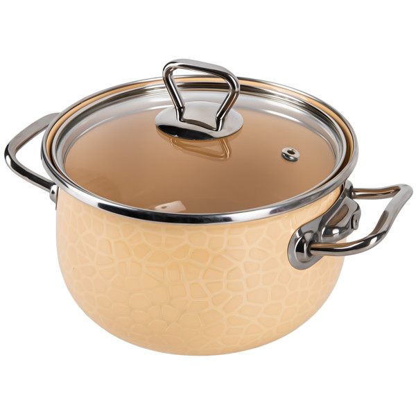 Фото - Кастрюля Gusto Пряженое молоко Premium 3,1 л GT-T-218-PM