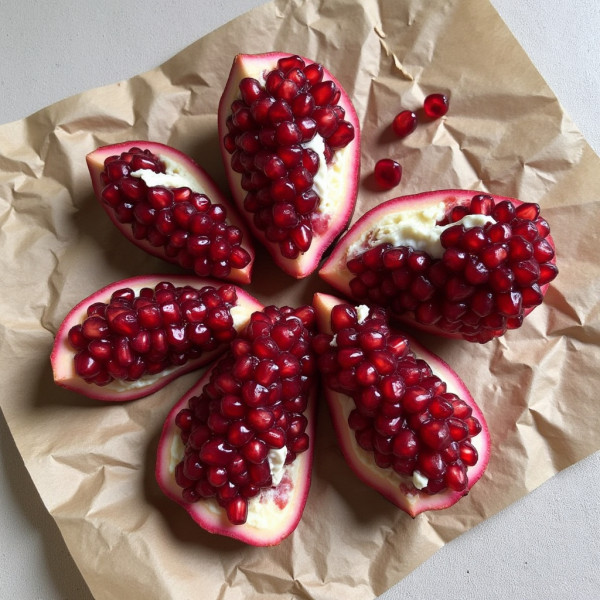 Фото - Свеча декоративная Bolsius ребриста 120/58 аромат Гранат (266715)