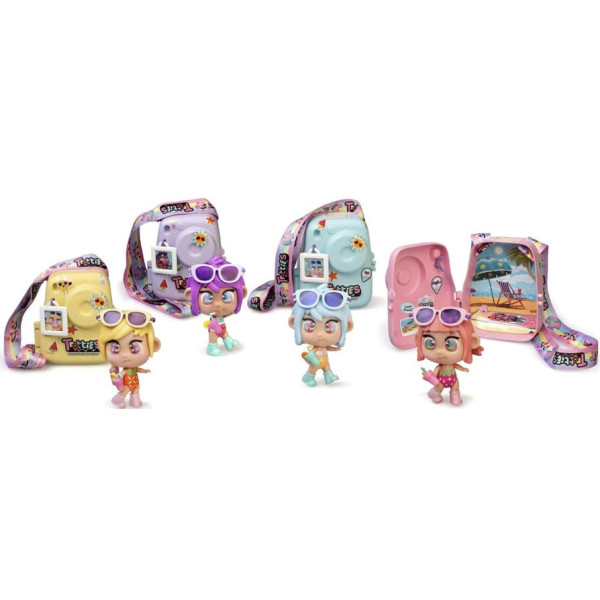 Фото - Кукольный набор Trotties Люси с фотоаппаратом желтая (TFT21000B)