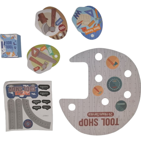 Фото - Сюжетно-ролевая игра. Набор-профессий Otsixe Динозавр набор инструментов (1368A7)