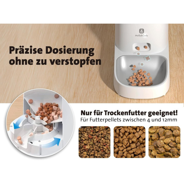 Фото - Смарт-кормушка для животных Molly&Cody FD11 на одну миску White