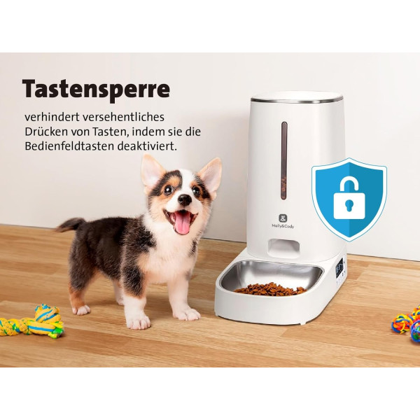 Фото - Смарт-кормушка для животных Molly&Cody FD11 на одну миску White