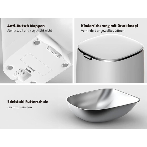 Фото - Смарт-кормушка для животных Molly&Cody FD11 на одну миску White