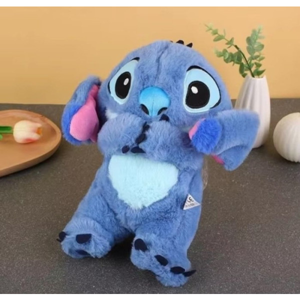 Фото - Интерактивная игрушка мягкая Luminous Music Stitch Дыхающий Стич синий (6956062000196)