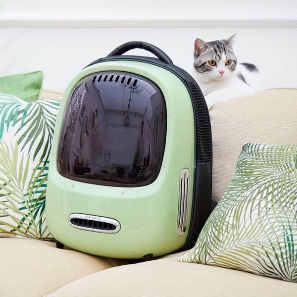 Фото - Рюкзак-переноска PETKIT Breezy 2 Smart Cat Carrier Green (P7704)
