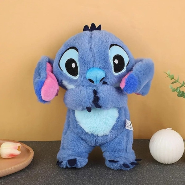 Фото - Интерактивная игрушка мягкая Luminous Music Stitch Дыхающий Стич синий (6956062000196)