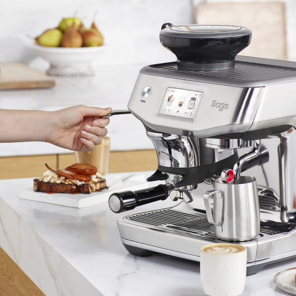 Фото - Кофеварка рожковая Sage Barista Touch Impress (SES881BSS4FEU1)