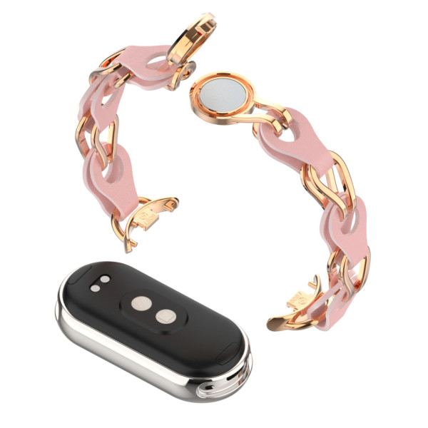Фото - Ремешок для фитнес-браслета Armorstandart Chain Wristband for Xiaomi Smart Band 10/9/8 Pink (ARM86888)