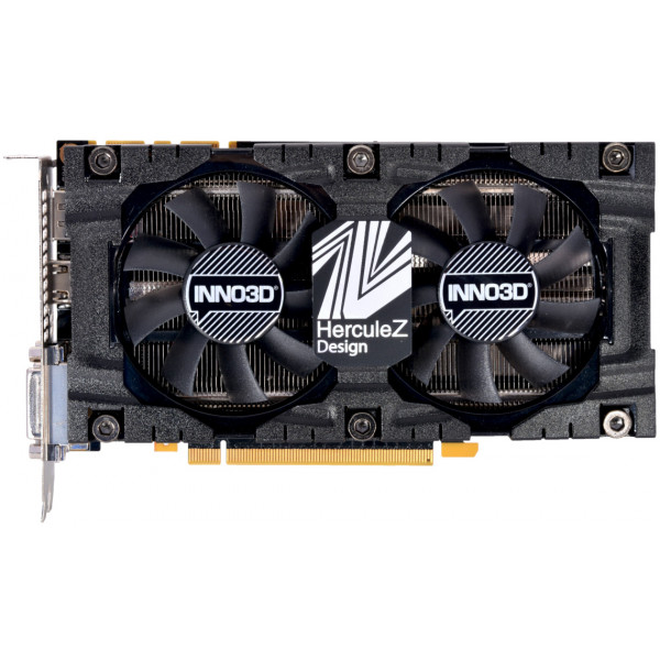 Фото - Видеокарта Inno3D nVidia GeForce GTX 1070 Ti HerculeZ X2 V2 8Gb GDDR5 256bit (N107T-2SDN-P5DS)
