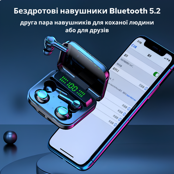 Фото - Наушники вкладыши беспроводные TWS INSPIRE M21 Black