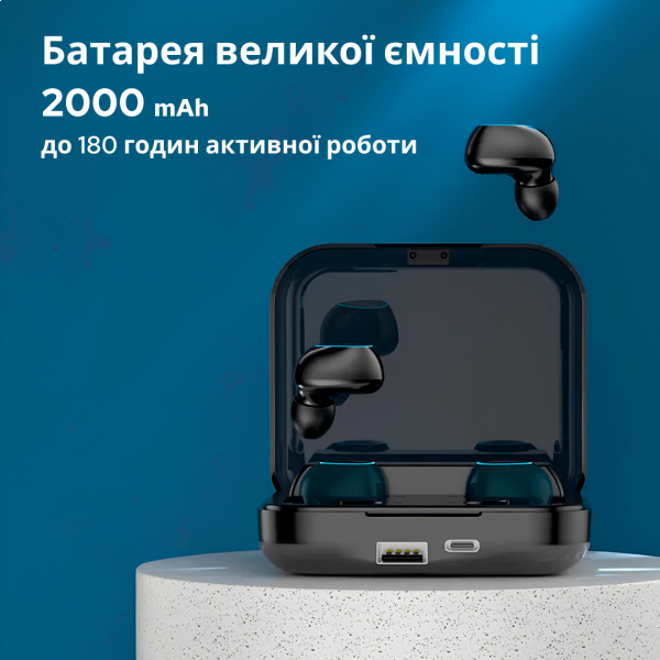 Фото - Наушники вкладыши беспроводные TWS INSPIRE M22 Black