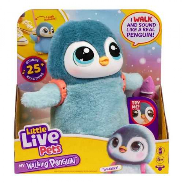 Фото - Интерактивная игрушка мягкая Little Live Мой любимец Маленький пингвин (26535)