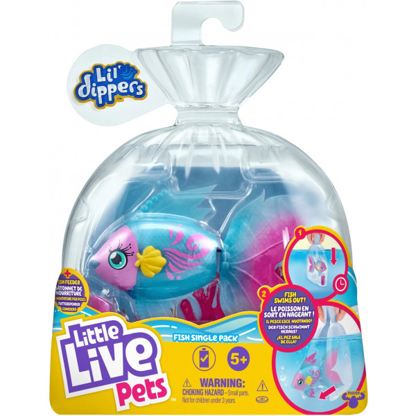 Фото - Интерактивная игрушка Little Live рыбка S4 Перлетта (630996264072)