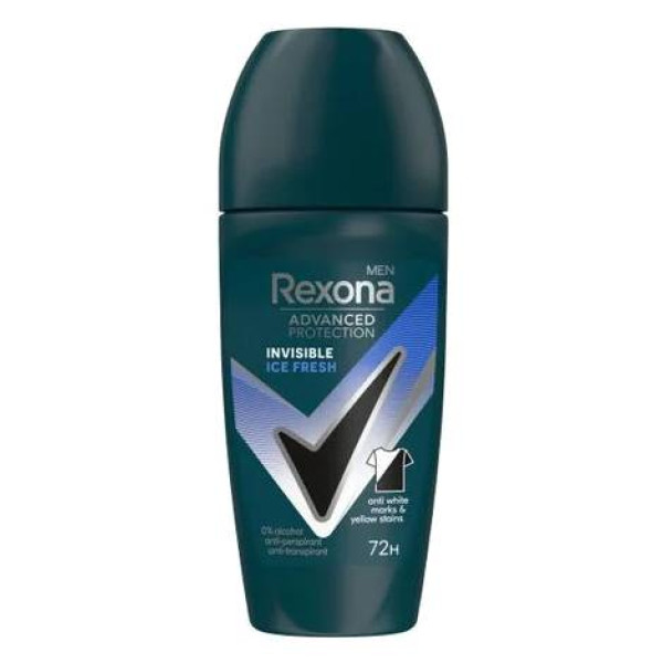 Фото - Дезодорант шариковый Rexona Прозрачный лед 72 часа 50 мл Фото - Дезодорант шариковый Rexona Прозрачный лед 72 часа 50 мл