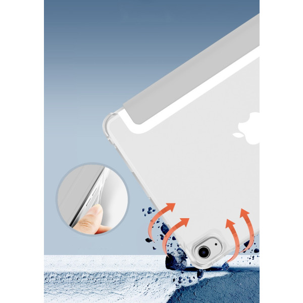 Фото - Чехол для планшета BeCover Soft Edge с креплением Apple Pencil for Apple iPad mini 6 2021 Gray (706806)