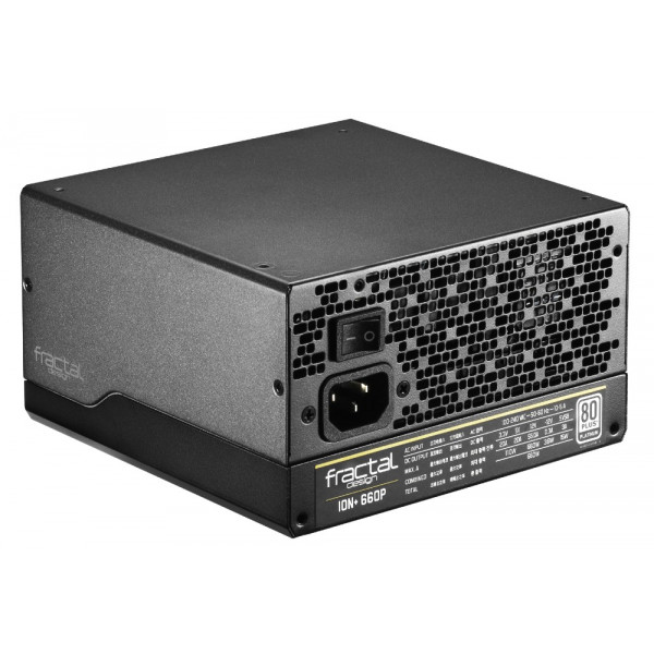 Фото - Блок питания для ПК Fractal Design ION+Platinum 660W (FD-PSU-IONP-660P-BK-EU)