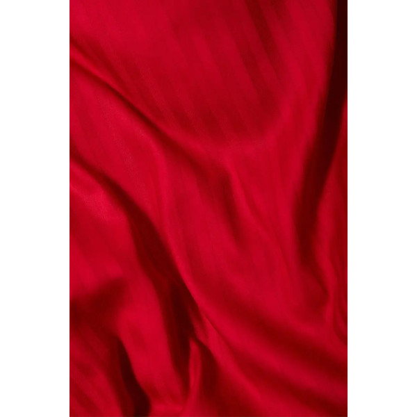 Фото - Комплект постельного белья Moon&Star Satin Stripe Stripe Red King Size 220x240 (MS-820003572)
