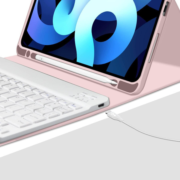 Фото - Чехол-клавиатура для планшета BeCover for Apple iPad Air (4/5) 2020/2022 10.9"" Pink (711147)