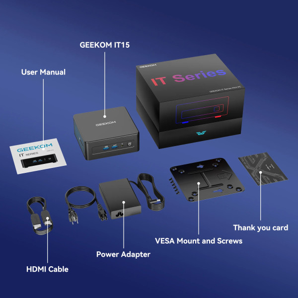 Фото - Неттоп GEEKOM GMIT15U9285H-322-EU